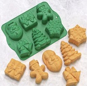 CHOINKA SANTA Duża Bożonarodzeniowa forma do Pieczenia Monoporcje Czekolady