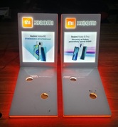 Ekpozytor z podświetleniem led do smartfonów Xiaomi - 2 szt - sprawne 