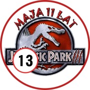 Pan Opłatek na tort - JURRASIC PARK