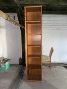 Regał wąski wysoki – kolor olcha, 6 półek