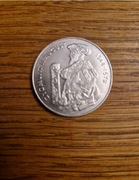 Posrebrzana moneta- KOPIA  kolekcjonerska 10 złotych