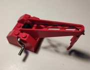 LEGO vintage wyciągarka dźwig bb0073c02 metalowa korbka 1970s