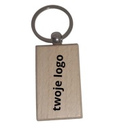 drewniany breloczek z grawerem