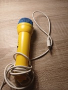 Mikrofon żółty do podłączenia