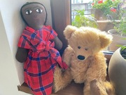 Lalka Duża Szmaciana Kenia African Safari Club