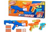 NERF N-Strike Gear Up Pack – zestaw 3 wyrzutni + 18 strzałek, Hasbro