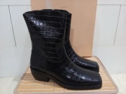 skórzane czarne botki marki Scotch&Soda wkładka 26,5 cm nowe