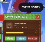 Queen bee grow a garden