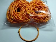 bransoletka sznurkowa/baza bransoletki pomarańczowy/rudy