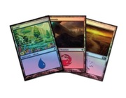 50 Foil Basic Lands (10x5)