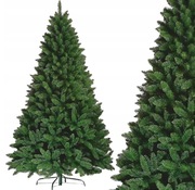 CHOINKA SZTUCZNA DIAMENTOWA GĘSTA JAK ŻYWA DUŻA ŚWIĄTECZNA DEKORACJA 220 cm