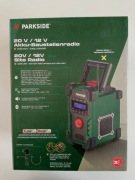 NOWE radio budowlane Parkside PBR 20 LI-A1 20V i 12V