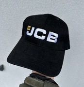 JCB nowa bejsbolówka czarna czapka haft logo