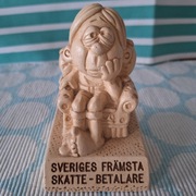 Figurka z masy gipsowej