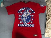 Czerwona koszulka T-shirt Johna Ceny roz M