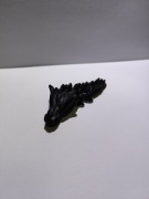 Ruchomy Smok Druk 3D Flexi Dragon Czarny przegubowy