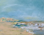 Obraz olejny ręcznie malowany pejzaż