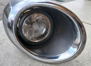 CITROEN BERLINGO PEUGEOT PARTNER LAMPA KOMPLETNA RAMKA HALOGENU CHROM LEWA