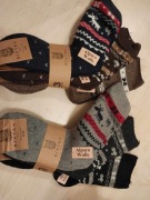 Skarpety z alpaki męskie 6 par 66 zł 