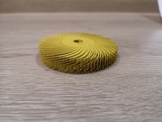 Tarcza 3M szczota  promieniowa z włosiem, typ A, P80, 75mm. Żółta 