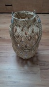 Latarnia lampion boho Ś19xW30 cm naturalny