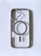 Etui/case przezroczyste z magsafe szare iPhone 17 