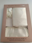 Satynowy zestaw do spania