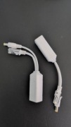 Adapter PoE Ethernet Splitter Aktywne 48V do 12V