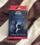 Przyssawki na sutki Fifty Shades of Grey 