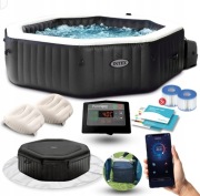 Basen jacuzzi nadmuchiwane spa z hydromasażem