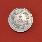 Moneta 5 franków 1945, Francja