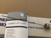 Anoda tytanowa Correx 400mm korek 3/4