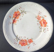 talerze PRL manufaktury Karolina