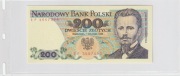 200 zł 1 grudnia  1988 r. Ser. EF