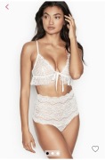 Victoria’s Secret stringi S panna młoda ślub sexy