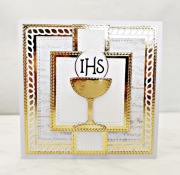 Pamiątka Pierwszej Komunii Świętej/Kartka komunijna/Kartka na komunię