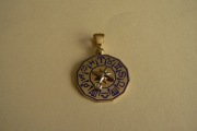 Zawieszka złoto pr.750 gold 18K brylant diament