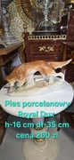 Pies porcelanowy Royal Dux 