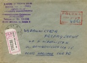 1990 - Wrocław 62 - Taxe percue, opłata gotówkowa