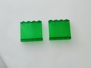 Lego szyby, panel 4215a trans green, do Space Police II 6984 i 6957 lata 90