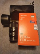 Sprzedam obiektyw Sony FE 90mm F 2.8 Macro G oSS