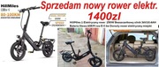 sprzedam nietrafiony prezent - miejski rower elektryczny za 1400zl 