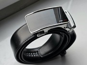 Pasek męski skórzany automat 