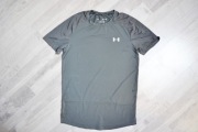 Szara koszulka Under Armour S M męska sportowa