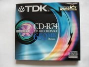NOwe6- PŁYTY KOMPAKTOWE - TDK Reflex CD-R74 650MB - 10szt