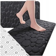 DYWANIK ŁAZIENKOWY ANTYPOŚLIZGOWY CZARNY 40x60cm licytacja!!!