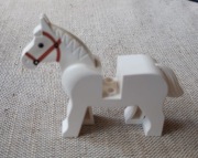 LEGO KOŃ BIAŁY 4493c01pb02 ZWIERZĘTA 