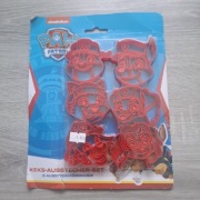 Zestaw 6 foremek do ciastek i masy cukrowej – PSI PATROL (Paw Patrol)