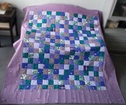 Narzuta-patchwork "Gwiazdki"