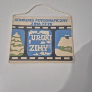 Proporczyk Koszalin konkurs fotograficzny zima 77/78